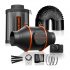 4-inch inline fan kit with an integrated speed controller, designed to enhance air circulation and climate control in indoor gardening setups