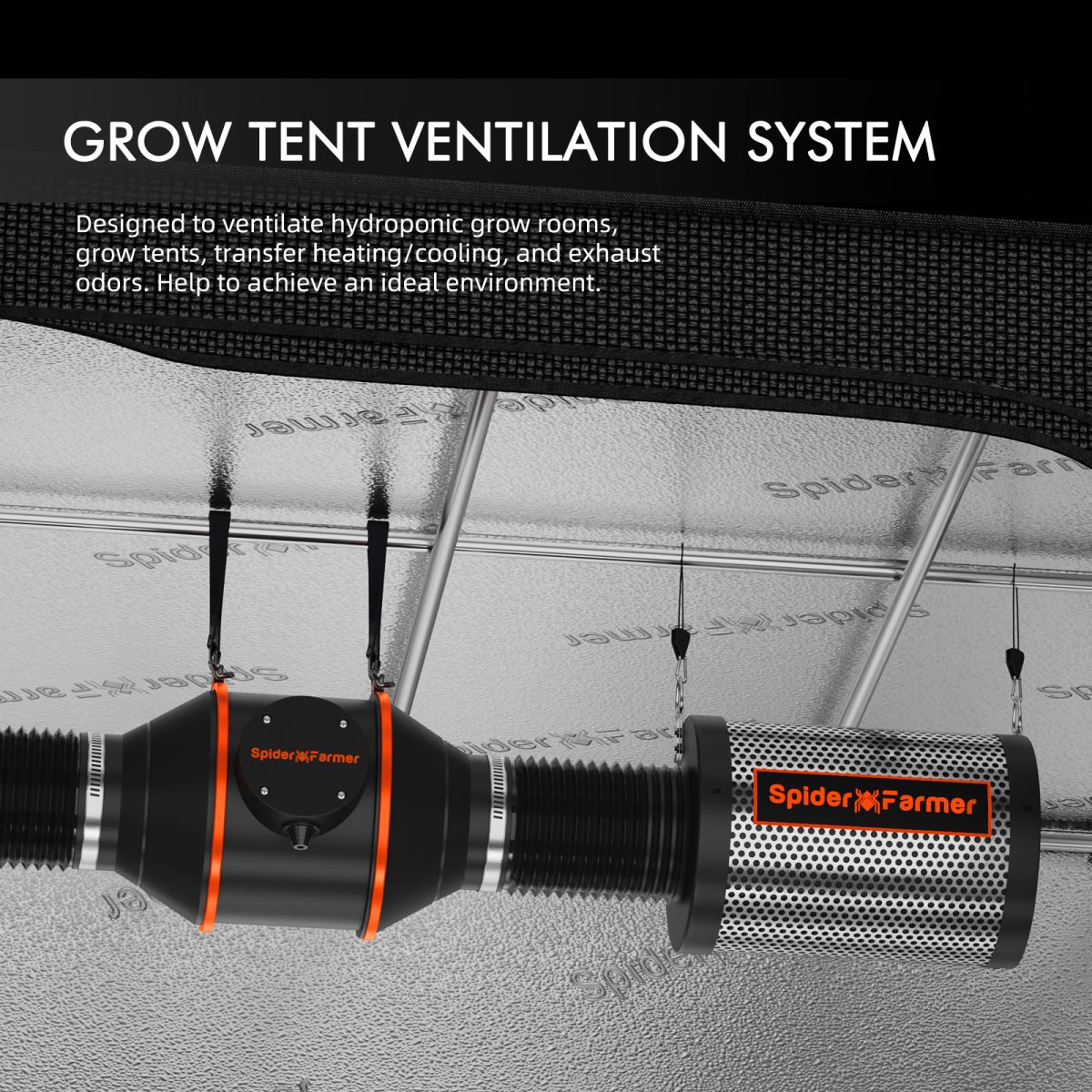 Spider Farmer Inline Fan Installation Guide - Easy Setup for Indoor Ventilation