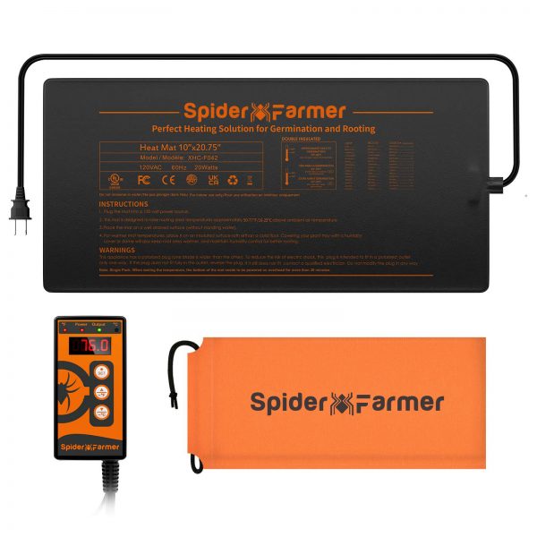 Spider-Farmer-Seedling-Heat-Mat-10X20.75-1pack-with-controller-1-removebg-