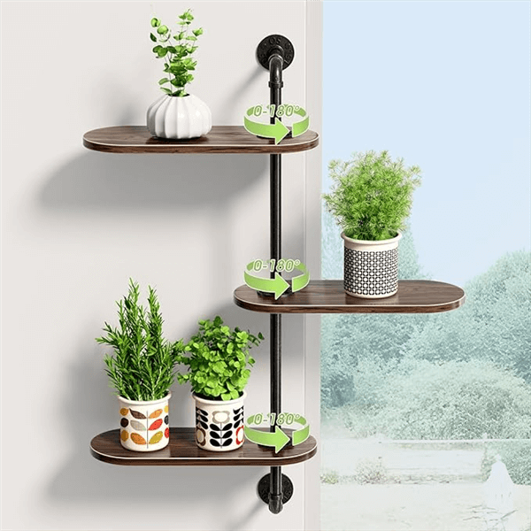 Indoor Plant Stand Ideas - Floating Shelves